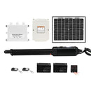 LockMaster Automatic Full Solar Power Swing Gate Opener Kit 600KG