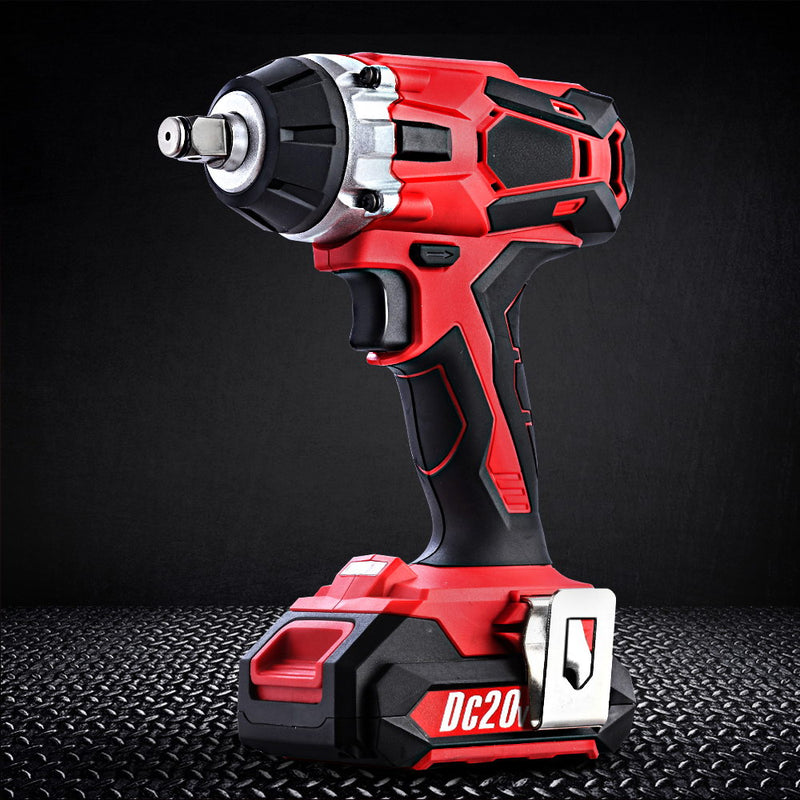 GIANTZ Cordless Impact Wrench 20V Lithium-Ion Battery Rattle Gun Sockets