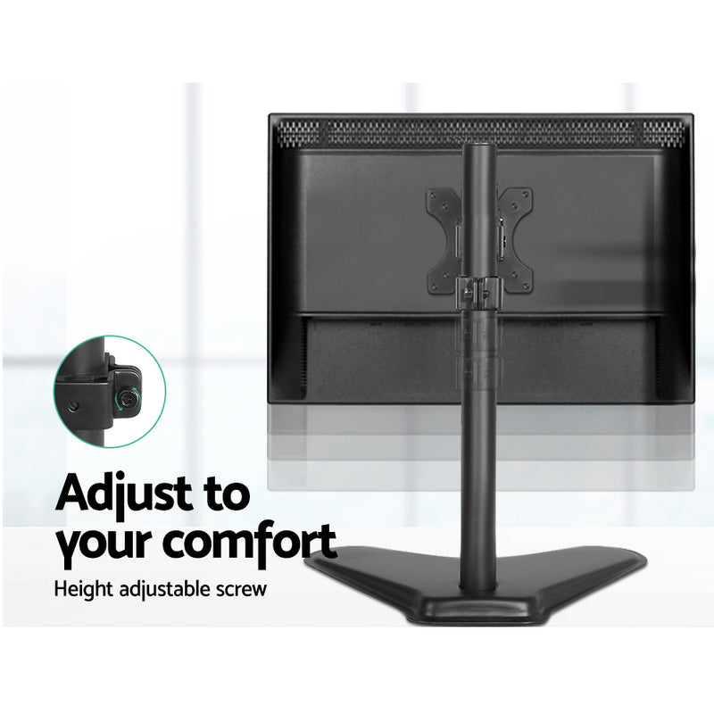 Artiss Monitor Arm Stand Single Black