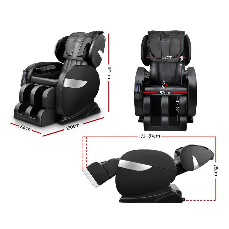 Livemor Electric Massage Chair - Black