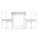Artiss 3 Piece Dining Set - Natural