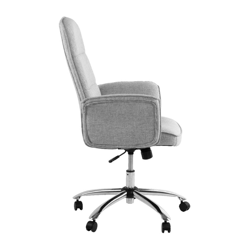 Fabric Office Desk Chair - Grey