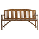 Gardeon Wooden Garden Bench Chair Natural Outdoor Furniture Décor Patio Deck 3 Seater