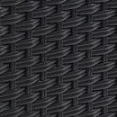 Gardeon Outdoor Setting Recliner Chair Table Set Wicker lounge Patio Furniture Black