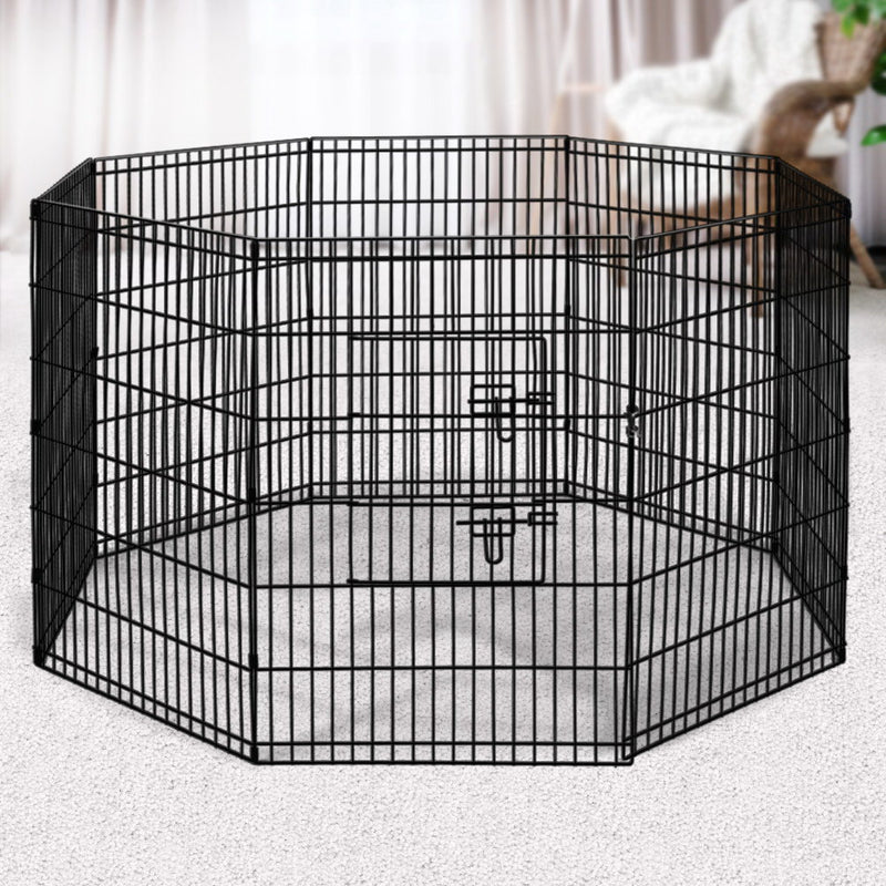 i.Pet 2X36" 8 Panel Pet Dog Playpen Puppy Exercise Cage Enclosure Fence Play Pen