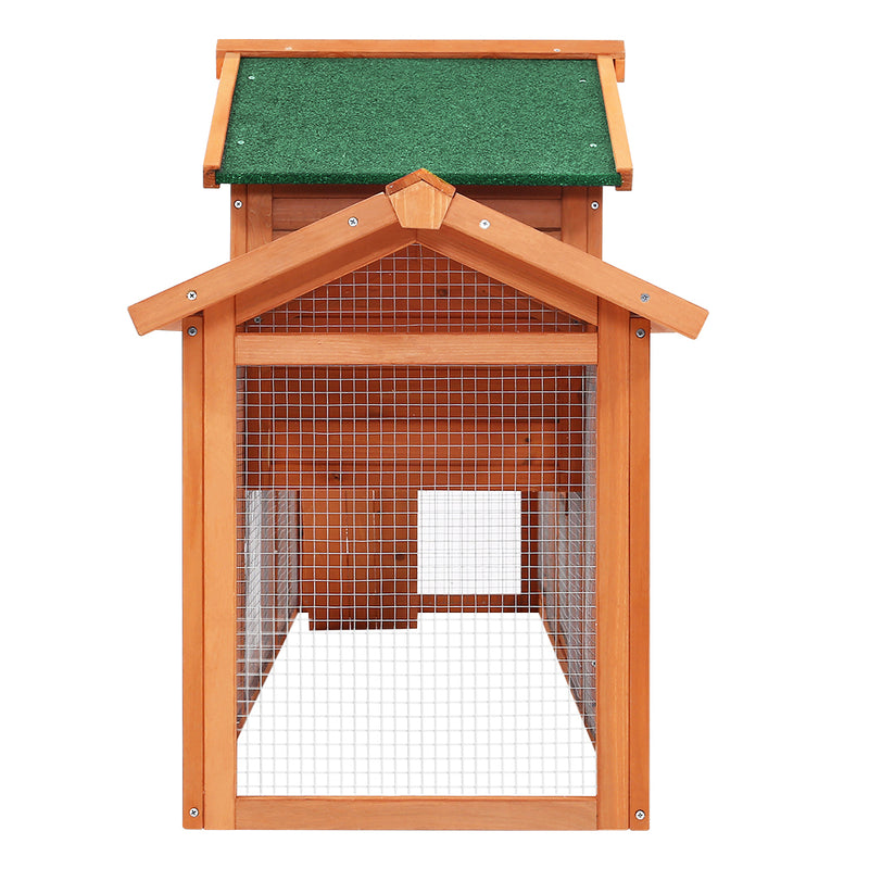 i.Pet Rabbit Hutch Hutches Large Metal Run Wooden Cage Chicken Coop Guinea Pig