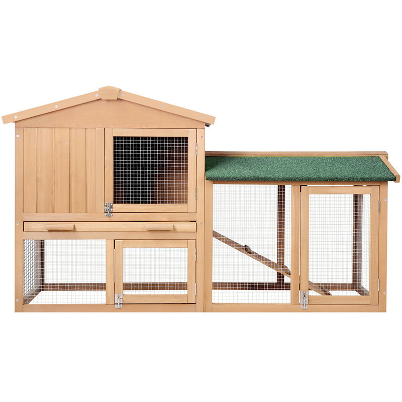 i.Pet 138cm Wide Wooden Pet Coop