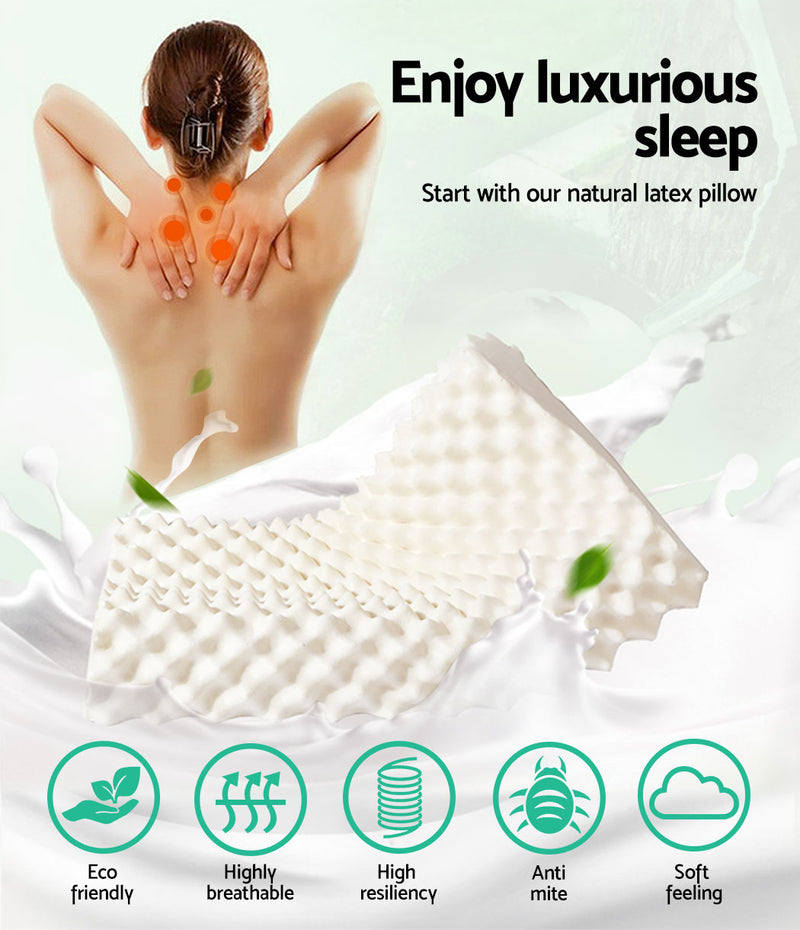 Giselle Bedding Natural Latex Pillow