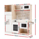 Keezi Wooden Kitchen Pretend Play Set