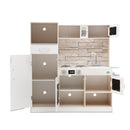 Keezi Wooden Kitchen Pretend Play Set