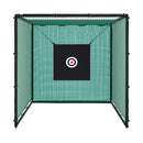 Golf Practice Cage 3M Hitting Net with Steel Frame Football Baseball Training