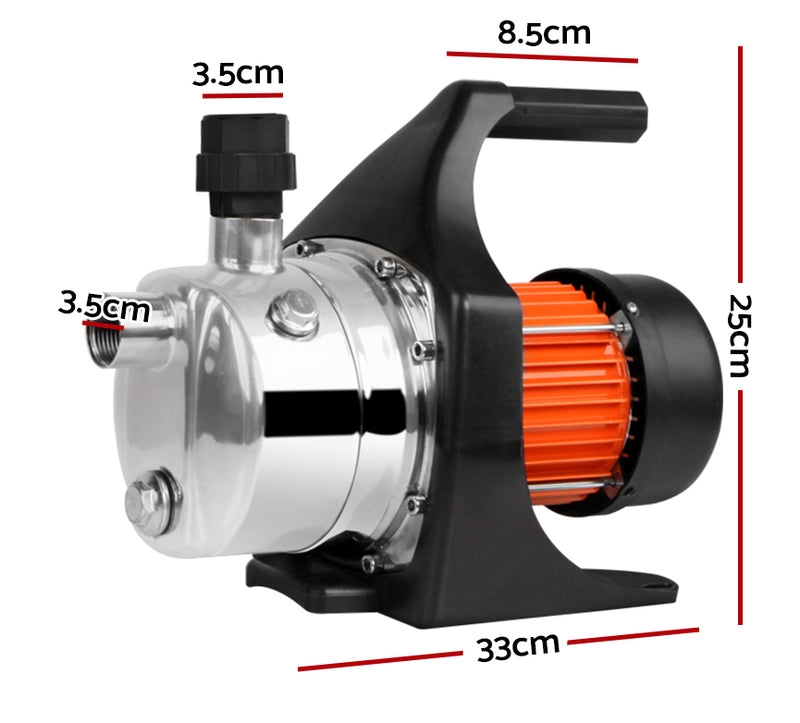 Giantz 800W Stainless Steel Garden Water Pump