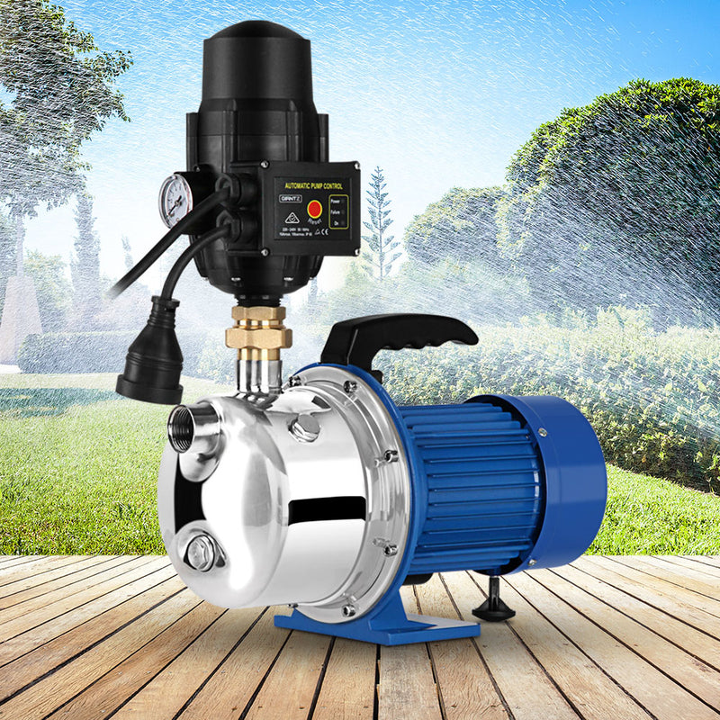 Giantz 2300W High Pressure Garden Jet Water Pump with Auto Controller