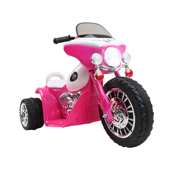 Rigo Kids Ride On Motorcycle Motorbike Car Harley Style Electric Toy Police Bike