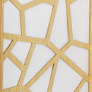 Artiss Clover Room Divider Screen Privacy Wood Dividers Stand 4 Panel Natural