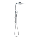 Cefito WELS 10'' Rain Shower Head Set Round Handheld High Pressure Wall Chrome
