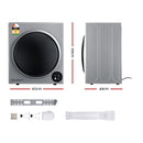 Devanti 5kg Tumble Dryer Fully Auto Wall Mount Kit Clothes Machine Vented Silver