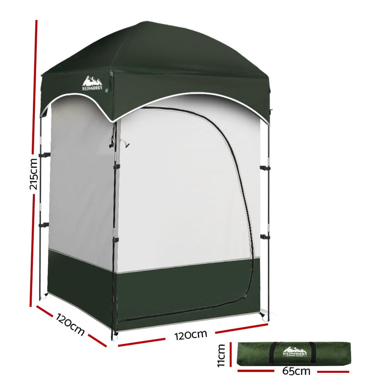 Weisshorn Shower Tent Outdoor Camping Portable Changing Room Toilet Ensuite