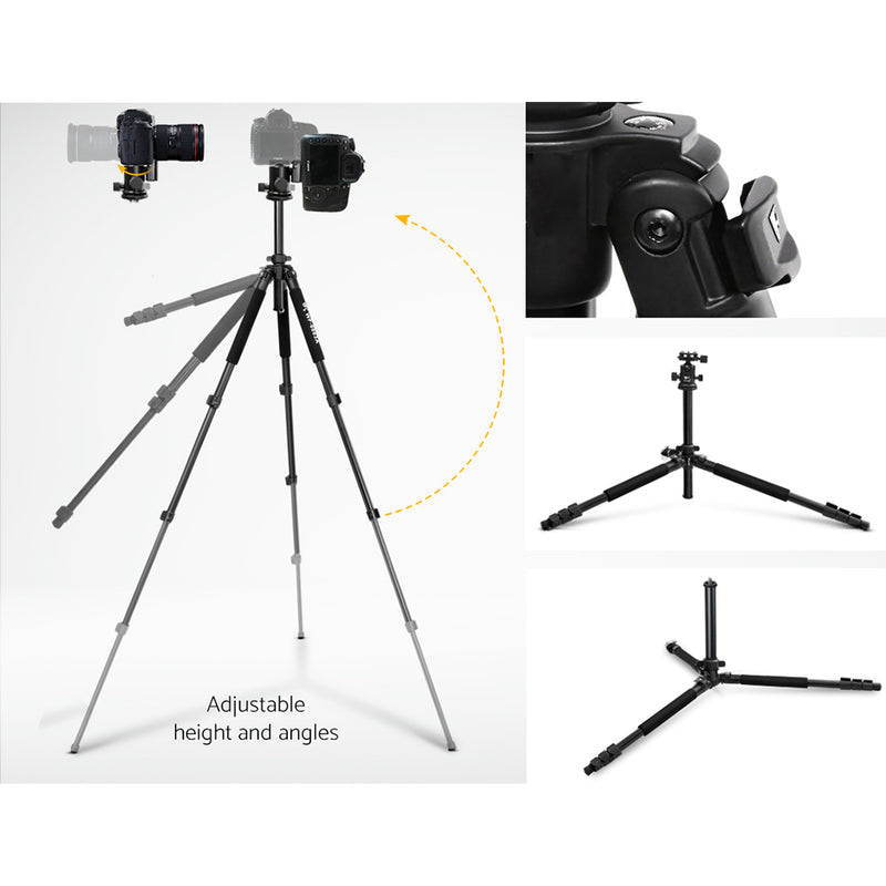 Weifeng 173cm Professional Ball Head Tripod Digital Camera