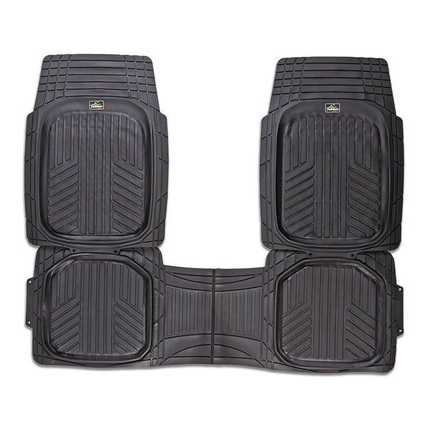 CMT Car Mats TRAILBLAZER 3 Piece Rubber Black