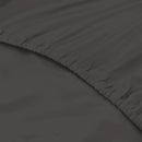 Royal Comfort 1500 Thread Count Cotton Rich Sheet Set 3 Piece Ultra Soft Bedding Double Stone