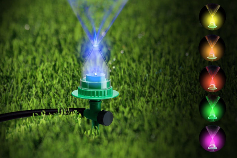 Durable and Extremely Cool Led Water Sprinkler Perfect for Gardens and Lawns  Multi-Coloured