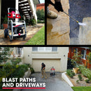 Jet-USA 7HP 4800PSI Petrol High Pressure Washer Cleaner, Water Spray Gun Gurney, 4-Stroke, 20M Hose