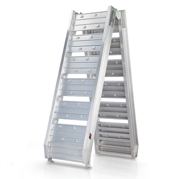 BULLET 1.8m Aluminium Folding Loading Traction Ramp, 200kg capacity