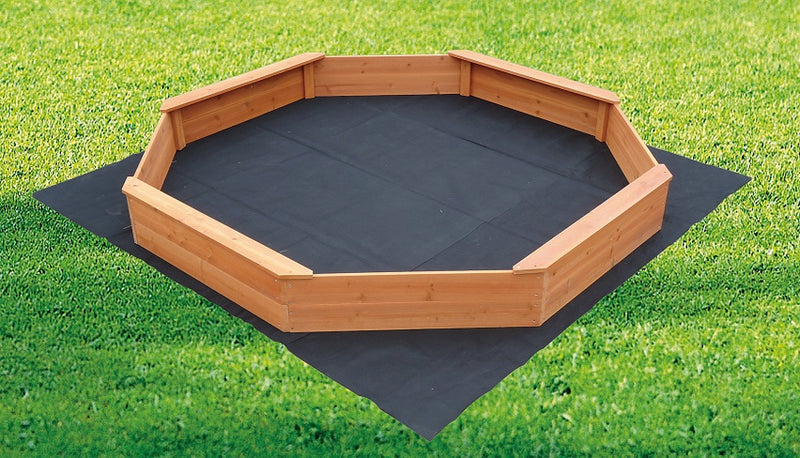 Kids Sand Pit Large Octagonal Wooden Sandpit