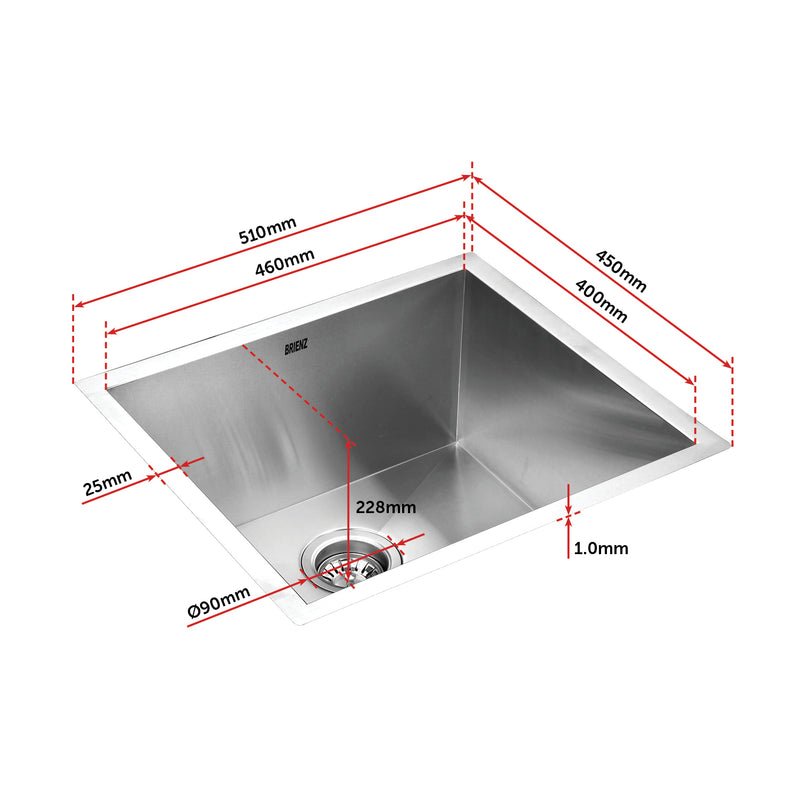 Stainless Steel Sink - 510x450mm