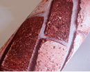 10m 3D Red Brick Print Theme Wallpaper