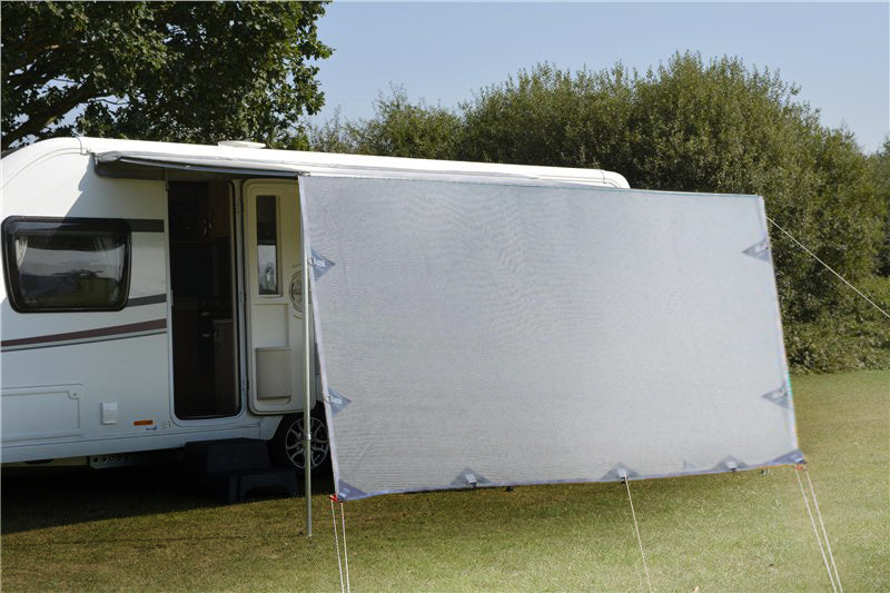 4.3m Caravan Privacy Screen Side Sunscreen Sun Shade for 15' Roll Out Awning