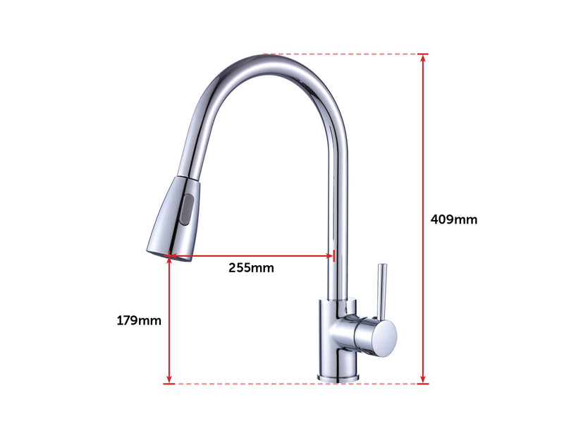 Basin Mixer Tap Faucet -Kitchen Laundry Bathroom Sink