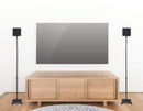 2pcs Speaker Stands Stand Rear Surround Sound Satellite Speakers Adjustable