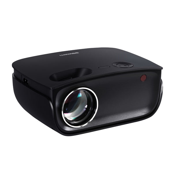 Devanti Mini Video Projector Wifi USB HDMI Portable 2000 Lumens HD 1080P Home in Black