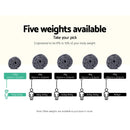 Weighted Blanket Kids 2.3KG Heavy Gravity Blankets Microfibre Cover Comfort Calming Deep Relax Better Sleep Grey