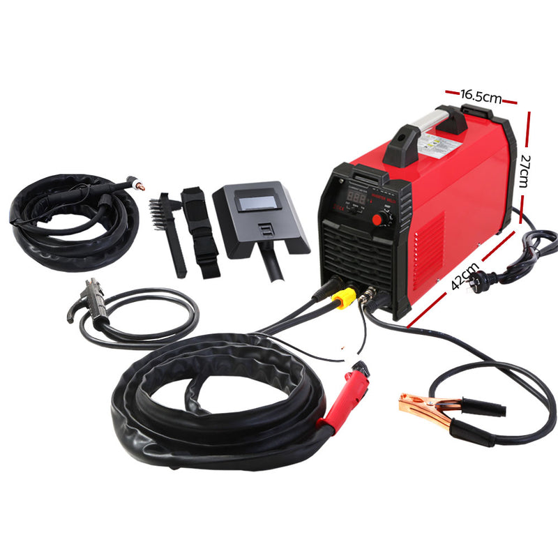 Giantz 140Amp Inverter Welder Plasma Cutter Gas DC iGBT Portable Welding Machine