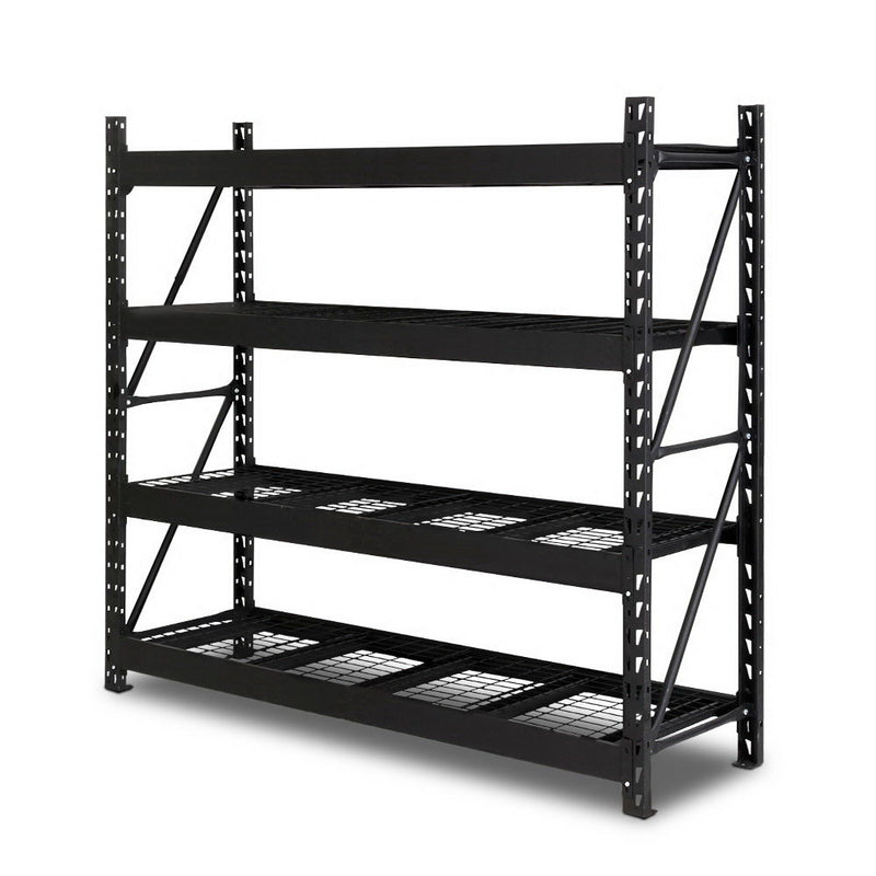 Giantz 2M Warehouse Racking Shelving Heavy Duty Steel Garage Storage Rack