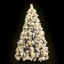 Jingle Jollys Christmas Tree 2.1M Xmas Tree with 500 LED Lights Snowy Tips