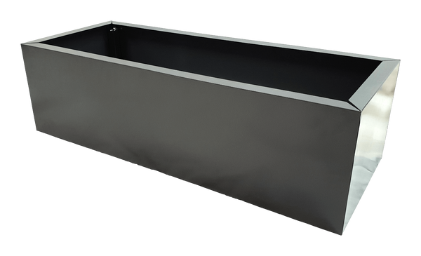 Grey Metal Planter Small