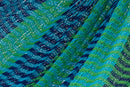 Mayan Legacy King Size Outdoor Cotton Mexican Hammock in Caribe Colour